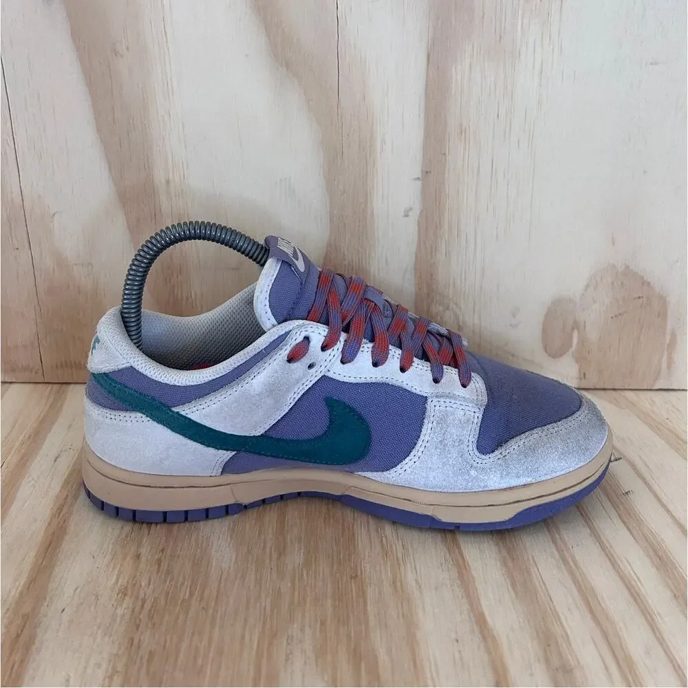 Nike -Dunk Low Break Bicoastal -Sneakers -White/Purple -Women's -6.5- HF5030-030